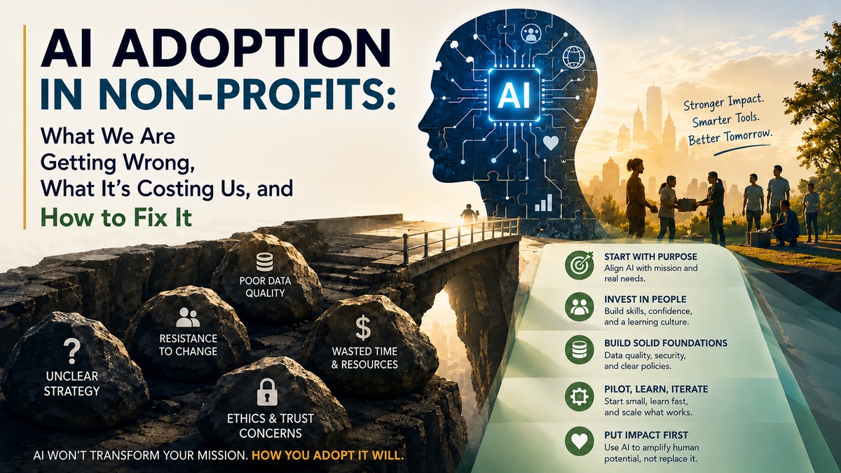 AI Adoption in Non-Profits: What We Are Getting Wrong, What It's Costing Us, and How to Fix It